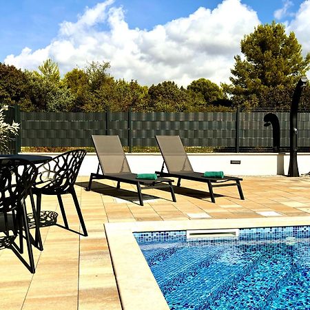 Apartment Agnes With 63 M2 Rooftop Terrace, Grill And Pool Okrug Gornji Eksteriør billede